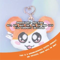 ITH Hamtaro Hamster Charm Pattern(Ith Hamtaro Head Charm) -Dragons' Garden ith hamtaro hamster charm pattern pattern dragons garden 566815