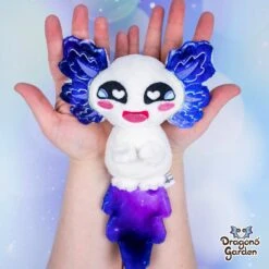 ITH Happy Axolotl Plush Embroidery Pattern(Ith Happy Axolotl Plush Embroidery Pattern) -Dragons' Garden ith happy axolotl plush embroidery pattern pattern dragons garden 243693