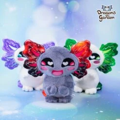 ITH Happy Axolotl Plush Embroidery Pattern(Ith Happy Axolotl Plush Embroidery Pattern) -Dragons' Garden ith happy axolotl plush embroidery pattern pattern dragons garden 315310