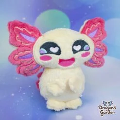 ITH Happy Axolotl Plush Embroidery Pattern(Ith Happy Axolotl Plush Embroidery Pattern) -Dragons' Garden ith happy axolotl plush embroidery pattern pattern dragons garden 334896