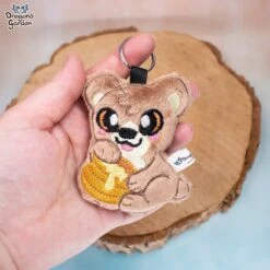 ITH Honey Bear Charm Pattern(Ith Honey Bear Charm Pattern) -Dragons' Garden ith honey bear charm pattern pattern dragons garden 987555