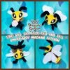 ITH Honey Bee Plush Embroidery Pattern(Ith Honey Bee Plush Embroidery Pattern)