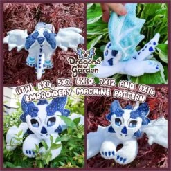 ITH Horned Dragon Plushie Pattern(Ith Horned Dragon Plushie Pattern)