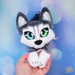 ITH Husky Dog Plush Embroidery Pattern(Ith Husky Dog Plush Embroidery Pattern) -Dragons' Garden ith husky dog plush embroidery pattern pattern dragons garden 684860