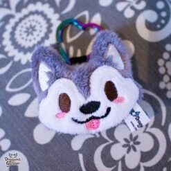 ITH Husky Puppy Head Charm Pattern(Ith Husky Puppy Head Charm Pattern) -Dragons' Garden ith husky puppy head charm pattern pattern dragons garden 812840