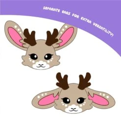 ITH Jackalope Plushie Embroidery Pattern(Ith Jackalope Plushie Embroidery Pattern) -Dragons' Garden ith jackalope plushie embroidery pattern pattern dragons garden 237201