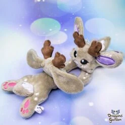 ITH Jackalope Plushie Embroidery Pattern(Ith Jackalope Plushie Embroidery Pattern) -Dragons' Garden ith jackalope plushie embroidery pattern pattern dragons garden 523252