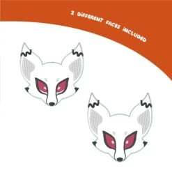 ITH Kitsune Spirit Plush Embroidery Pattern(Ith Kitsune Plush Embroidery Pattern) -Dragons' Garden ith kitsune spirit plush embroidery pattern pattern dragons garden 303898