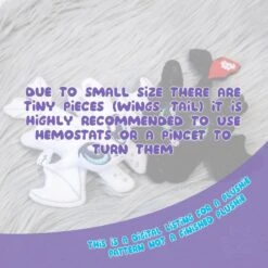 ITH Light & Night Fury Plush Embroidery Pattern(Ith Light Night Fury Plush Embroidery Pattern) -Dragons' Garden ith light night fury plush embroidery pattern pattern dragons garden 366353