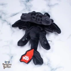 ITH Light & Night Fury Plush Embroidery Pattern(Ith Light Night Fury Plush Embroidery Pattern) -Dragons' Garden ith light night fury plush embroidery pattern pattern dragons garden 409250