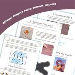 ITH Manticore Cub Plush Embroidery Pattern(Ith Manticore Cub Plush Embroidery Pattern) -Dragons' Garden ith manticore cub plush embroidery pattern pattern dragons garden 882279