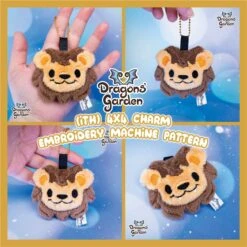 ITH Manticore Lion Charm Pattern(Ith Manticore Lion Charm Pattern)