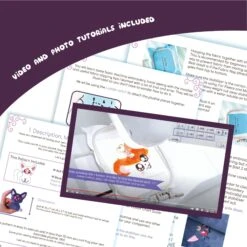 ITH Moon Kitty Blob Plushie Pattern(Ith Moon Kitty Blob Plushie Pattern) -Dragons' Garden ith moon kitty blob plushie pattern pattern dragons garden 738231