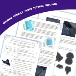 ITH Moonlight Raven Plush Embroidery Pattern(Ith Moonlight Raven Plush Embroidery Pattern) -Dragons' Garden ith moonlight raven plush embroidery pattern pattern dragons garden 415200