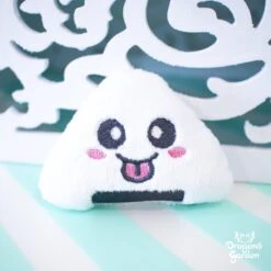 ITH Onigiri Rice Ball Keychain Charm Embroidery Pattern(Ith Onigiri Rice Ball Keychain Charm Embroidery Pattern) -Dragons' Garden ith onigiri rice ball keychain charm embroidery pattern pattern dragons garden 718219