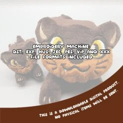 ITH Otter Plush Head Addition Embroidery Pattern(Ith Otter Plush Head Addition Embroidery Pattern) -Dragons' Garden ith otter plush head addition embroidery pattern pattern dragons garden 554385