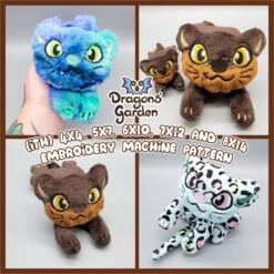 ITH Otter Plush Head Addition Embroidery Pattern(Ith Otter Plush Head Addition Embroidery Pattern)