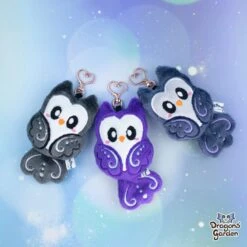 ITH Owlet Bird Charm Pattern(Ith Owlet Charm Pattern) -Dragons' Garden ith owlet charm pattern pattern dragons garden 849747