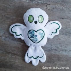 ITH Owlet Bird Embroidery Pattern(Ith Owlet Bird Embroidery Pattern) -Dragons' Garden ith owlet pattern dragons garden 4x4 774995