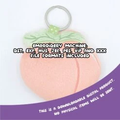 ITH Peach Charm Pattern(Ith Peach Charm Pattern) -Dragons' Garden ith peach charm pattern pattern dragons garden 399230
