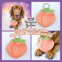 ITH Peach Charm Pattern(Ith Peach Charm Pattern)