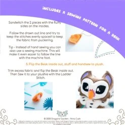 ITH Cheetah Griffin Plushie Pattern(Ith Cheetah Griffin Plushie Pattern) -Dragons' Garden ith peacock griffin plushie pattern pattern dragons garden 542537 1