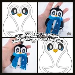 ITH Penguin Charm Pattern(Ith Penguin Charm Pattern)