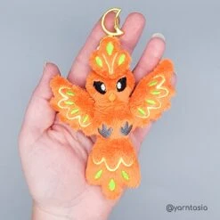 ITH Phoenix Fire Bird Charm Pattern(Ith Phoenix Charm Pattern) -Dragons' Garden ith phoenix charm pattern pattern dragons garden 282666