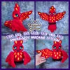 ITH Phoenix Fire Bird Plush Embroidery Pattern(Ith Phoenix Plush Embroidery Pattern)