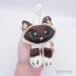 ITH Ragdoll Cat Plushie Embroidery Pattern(Ith Ragdoll Cat Plushie Embroidery Pattern) -Dragons' Garden ith ragdoll cat plushie embroidery pattern dragons garden 441128