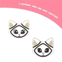 ITH Ragdoll Cat Plushie Embroidery Pattern(Ith Ragdoll Cat Plushie Embroidery Pattern) -Dragons' Garden ith ragdoll cat plushie embroidery pattern dragons garden 506711