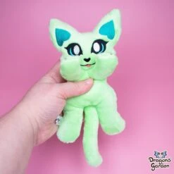 ITH Rose Kitty Plushie Embroidery Pattern(Ith Rose Kitty Plushie Embroidery Pattern) -Dragons' Garden ith rose kitty plushie embroidery pattern pattern dragons garden 311638