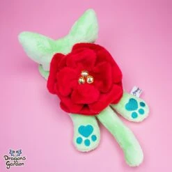 ITH Rose Kitty Plushie Embroidery Pattern(Ith Rose Kitty Plushie Embroidery Pattern) -Dragons' Garden ith rose kitty plushie embroidery pattern pattern dragons garden 340500