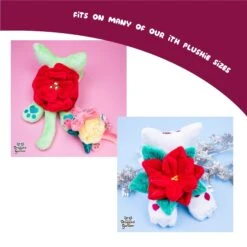 ITH Rose Plush Flower Pattern(Ith Rose Plush Flower Pattern) -Dragons' Garden ith rose plush flower pattern pattern dragons garden 654487