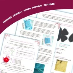 ITH Rose Plush Flower Pattern(Ith Rose Plush Flower Pattern) -Dragons' Garden ith rose plush flower pattern pattern dragons garden 811074