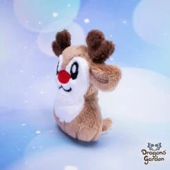 ITH Rudolph Reindeer Blob Plushie Pattern(Ith Rudolph Reindeer Blob Plushie Pattern) -Dragons' Garden ith rudolph reindeer blob plushie pattern pattern dragons garden 494699