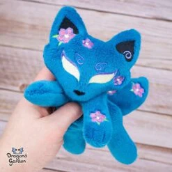 ITH Sakura Kitsune Plush Embroidery Pattern(Ith Sakura Kitsune Plush Embroidery Pattern) -Dragons' Garden ith sakura kitsune plush embroidery pattern pattern dragons garden 135277