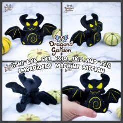 ITH Scary Imp Plush Embroidery Pattern(Ith Scary Imp Plush Embroidery Pattern)