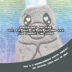 ITH Shy Manatee Keychain Charm Pattern(Ith Manatee Keychain Charm Pattern) -Dragons' Garden ith shy manatee keychain charm pattern pattern dragons garden 263406