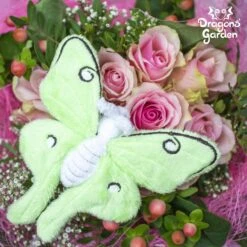 ITH Silk & Luna Moth Plushies Embroidery Pattern(Ith Silk Luna Moth Plushies Embroidery Pattern) -Dragons' Garden ith silk luna moth plushies embroidery pattern pattern dragons garden 821297