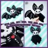 ITH Skeleton Bat Plushie Embroidery Pattern(Ith Skeleton Bat Plushie Embroidery Pattern)