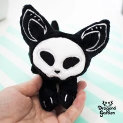 ITH Skeleton Cat Plushie Embroidery Pattern(Ith Skeleton Cat Plushie Embroidery Pattern) -Dragons' Garden ith skeleton cat plushie embroidery pattern pattern dragons garden 505306