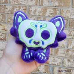 ITH Skeleton Red Panda Plush Embroidery Pattern(Ith Skeleton Red Panda Plush Embroidery Pattern) -Dragons' Garden ith skeleton red panda plush embroidery pattern pattern dragons garden 576501