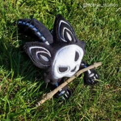 ITH Skeleton Wolf Plush Embroidery Pattern(Ith Skeleton Wolf Plush Embroidery Pattern) -Dragons' Garden ith skeleton wolf plush embroidery pattern pattern dragons garden 435668