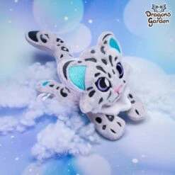 ITH Snow Leopard Plush Embroidery Pattern(Ith Snow Leopard Plush Embroidery Pattern) -Dragons' Garden ith snow leopard plush embroidery pattern pattern dragons garden 400244