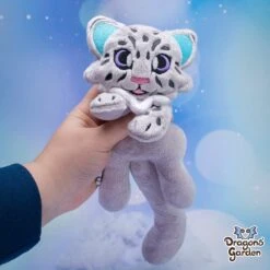 ITH Snow Leopard Plush Embroidery Pattern(Ith Snow Leopard Plush Embroidery Pattern) -Dragons' Garden ith snow leopard plush embroidery pattern pattern dragons garden 449932