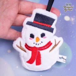 ITH Snowman Charm Plushie Pattern(Ith Snowman Charm Plushie Pattern) 10 ITH Snowman Charm Plushie Pattern(Ith Snowman Charm Plushie Pattern) -Dragons' Garden ith snowman charm plushie pattern pattern dragons garden 101649