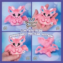 ITH Star Dragoness Blob Plushie Pattern(Ith Star Dragoness Blob Plushie Pattern)