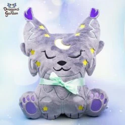 ITH Starry Lynx Pillow Plush Embroidery Pattern(Ith Starry Lynx Pillow Plush Embroidery Pattern) -Dragons' Garden ith starry lynx pillow plush embroidery pattern pattern dragons garden 475124