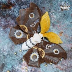 ITH Steampunk Moth Embroidery Pattern (Without Tutorial)(Ith Steampunk Moth)